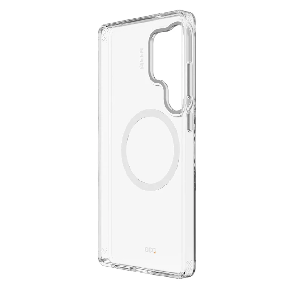 EFM Volta with D3O BIO Magnets Case (Suits Galaxy S25 Ultra) - Clear