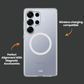 EFM Volta with D3O BIO Magnets Case (Suits Galaxy S25 Ultra) - Clear
