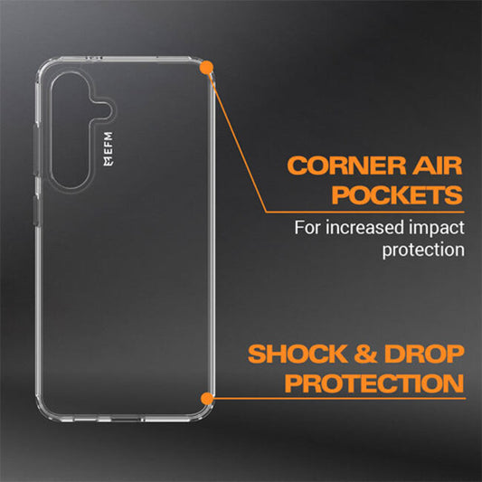 EFM Zurich Case Armour Case (Suits Galaxy S24 Plus) - Clear