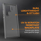 EFM Zurich Case Armour Case (Suits Galaxy S24 Ultra) - Clear/Black