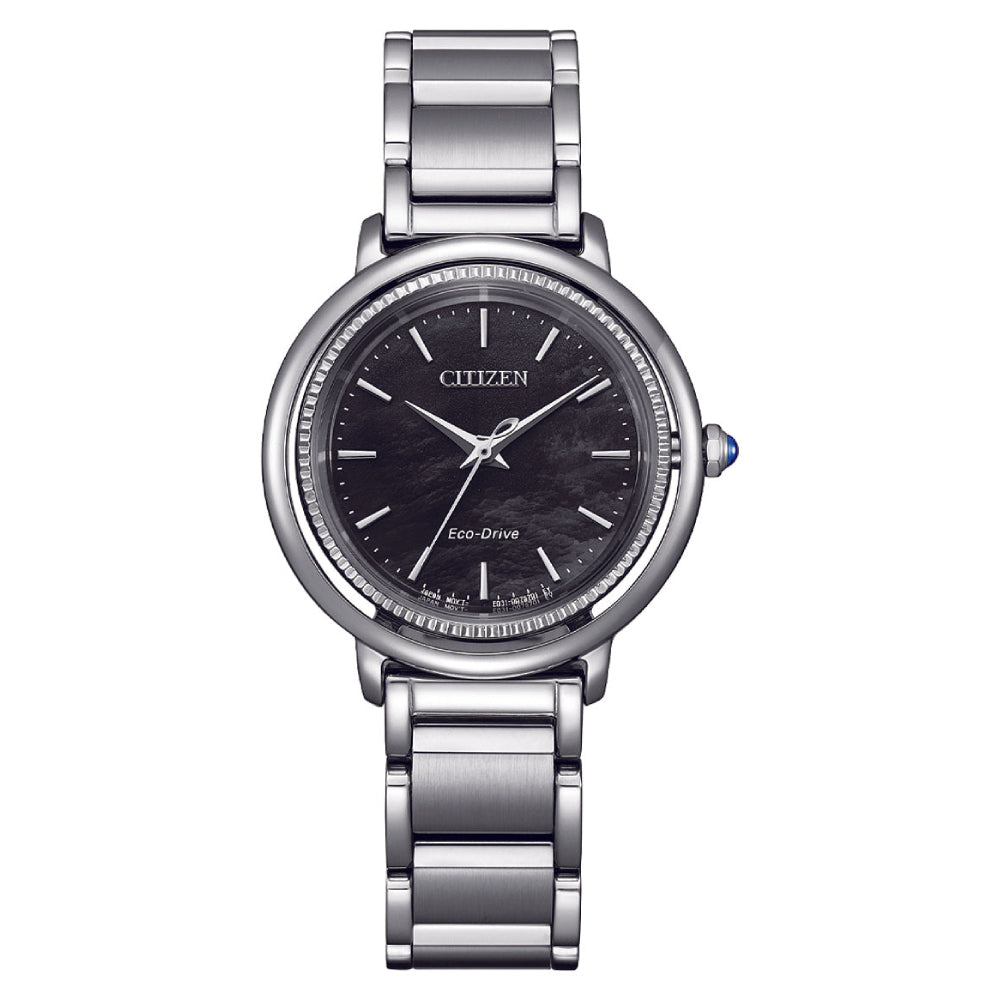 Citizen Eco-Drive Mother of Pearl Stainless Steel Women's Watch (EM1100-84H)