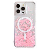 Soka Floating Diamond Magsafe Case (Suits iPhone 16 Pro) - Pink