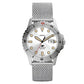 Fossil Blue Three-Hand Date Stainless Steel Mesh Men's Watch (FS5948)