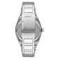 Fossil Everett Three-Hand Date Red Dial Stainless Steel Men's Watch (FS5984)