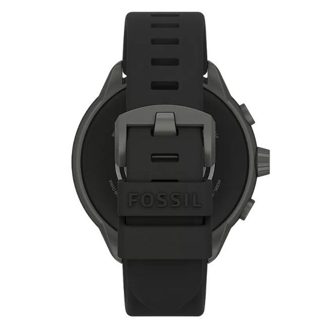 Fossil Gen 6 Wellness Edition Smartwatch Black Silicone and Interchangeable Strap and Bumper Set (FTW4072SET)