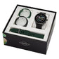 Fossil Gen 6 Wellness Edition Smartwatch Black Silicone and Interchangeable Strap and Bumper Set (FTW4072SET)