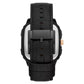 Fossil Inscription Automatic Black Leather Watch (ME3205)