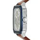 Fossil Inscription Automatic Brown Leather Watch (ME3202)