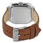 Fossil Inscription Automatic Brown Leather Watch (ME3202)