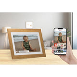 Frameo 7-inch Smart Photo Frame - White Oak