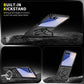 Soka Smooth Armor with Stand Case (Suits Galaxy Z Flip 7) - Black