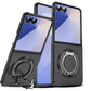 Soka Smooth Armor with Stand Case (Suits Galaxy Z Flip 7) - Black