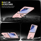 Soka Smooth Armor with Stand Case (Suits Galaxy Z Flip 7) - Pink