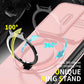 Soka Smooth Armor with Stand Case (Suits Galaxy Z Fold 7) - Pink