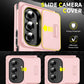 Soka Smooth Armor with Stand Case (Suits Galaxy Z Fold 7) - Pink