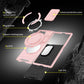 Soka Smooth Armor with Stand Case (Suits Galaxy Z Fold 7) - Pink