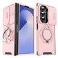 Soka Smooth Armor with Stand Case (Suits Galaxy Z Fold 7) - Pink
