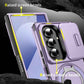 Soka Smooth Armor with Stand Case (Suits Galaxy Z Fold 7) - Purple