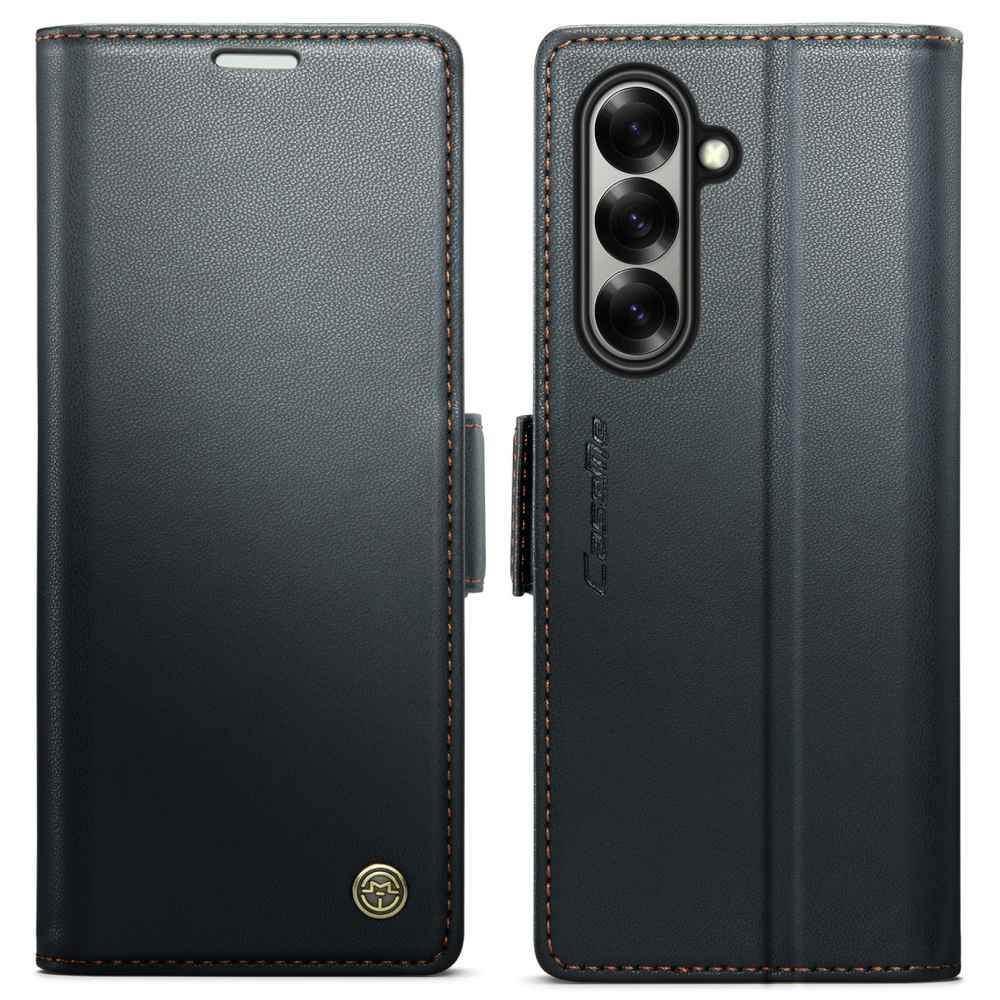 Soka Wallet Case (Suits Galaxy Z Fold 7) - Black