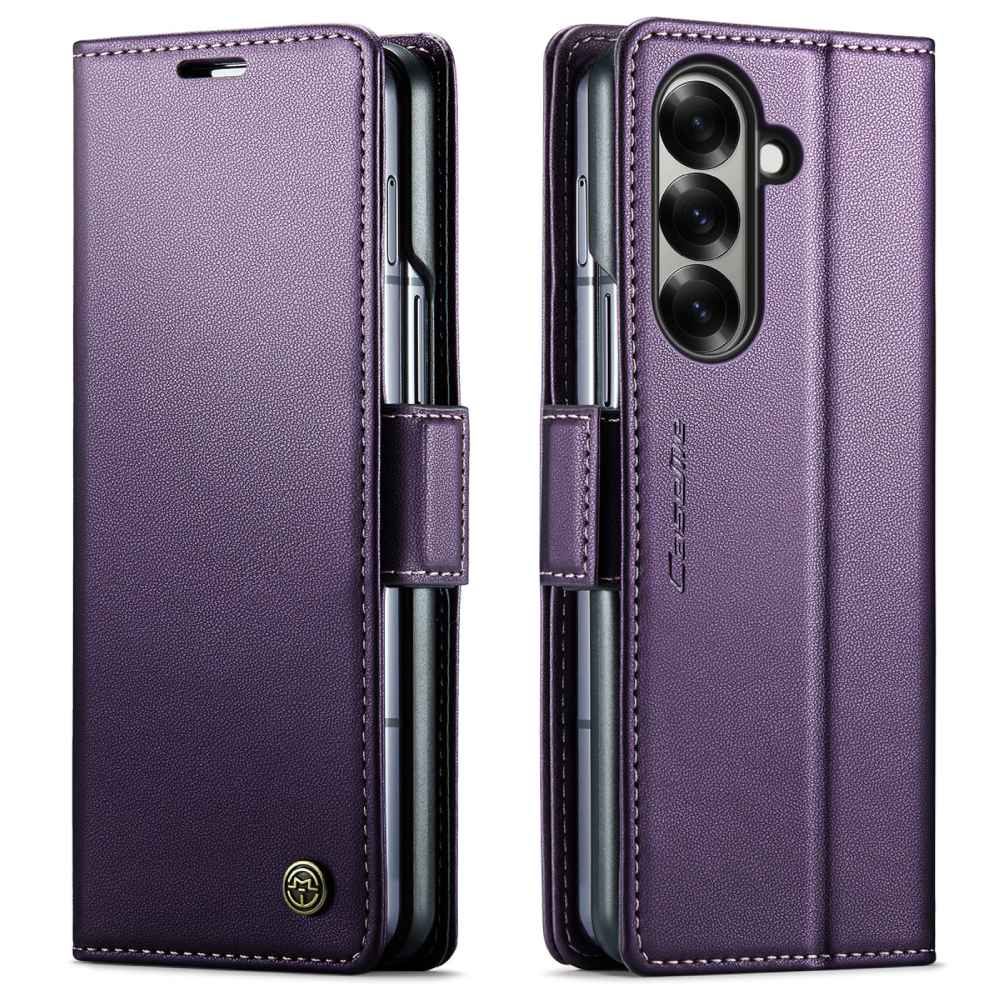 Soka Wallet Case (Suits Galaxy Z Fold 7) - Purple