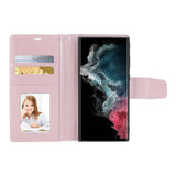 Soka Hanman Detachable Wallet Case (Suits Galaxy S22 Ultra) - Rose Gold