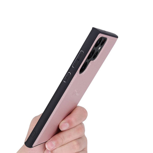 Soka Hanman Detachable Wallet Case (Suits Galaxy S22 Ultra) - Rose Gold