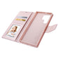 Soka Hanman Wallet Case (Suits Galaxy S25 Ultra) - Rose Gold