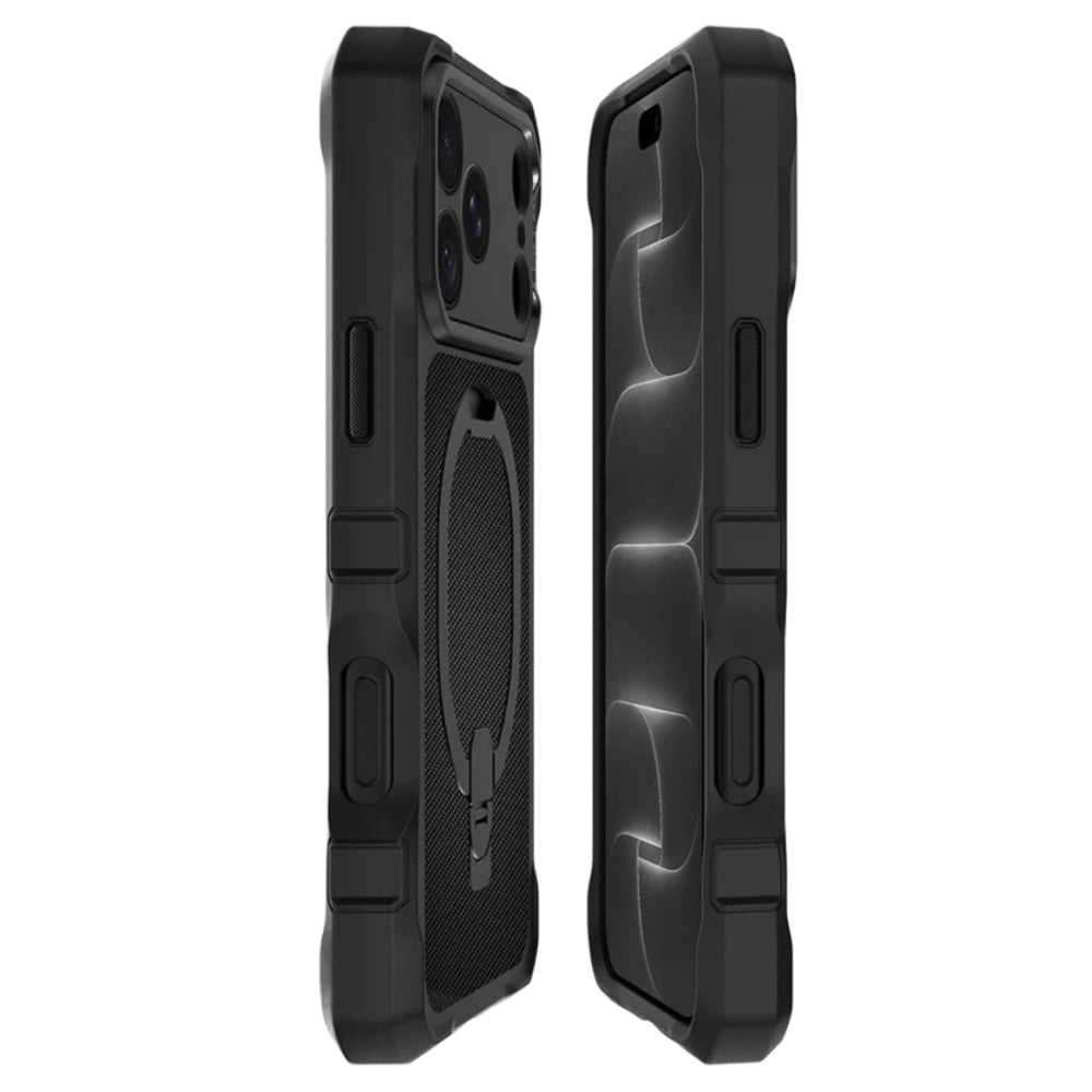 ITSKINS Supreme Nylon Magsafe Case (Suits iPhone 18 Pro Max/ 17 Pro Max) - Black