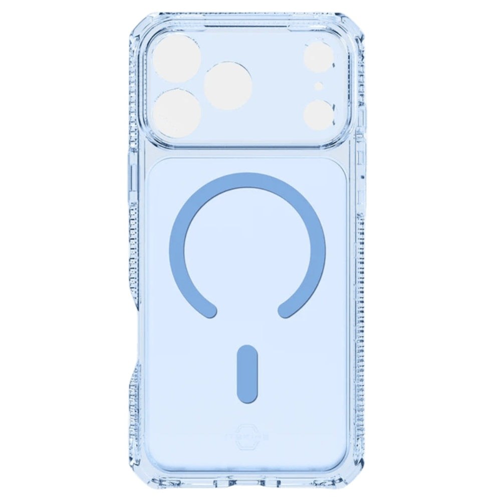 ITSKINS Hybrid Vapor MagSafe Case (Suits iPhone 18 Pro Max/ 17 Pro Max) - Blue