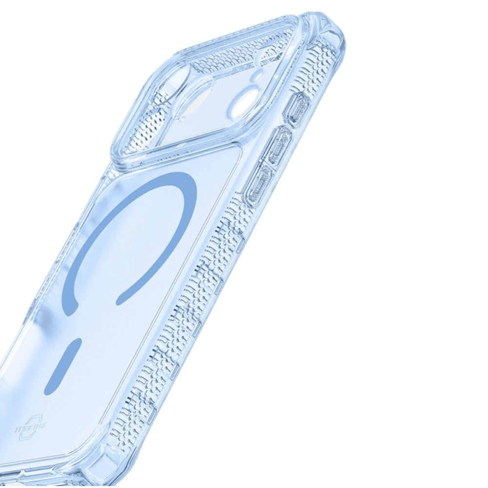 ITSKINS Hybrid Vapor MagSafe Case (Suits iPhone 18 Pro Max/ 17 Pro Max) - Blue