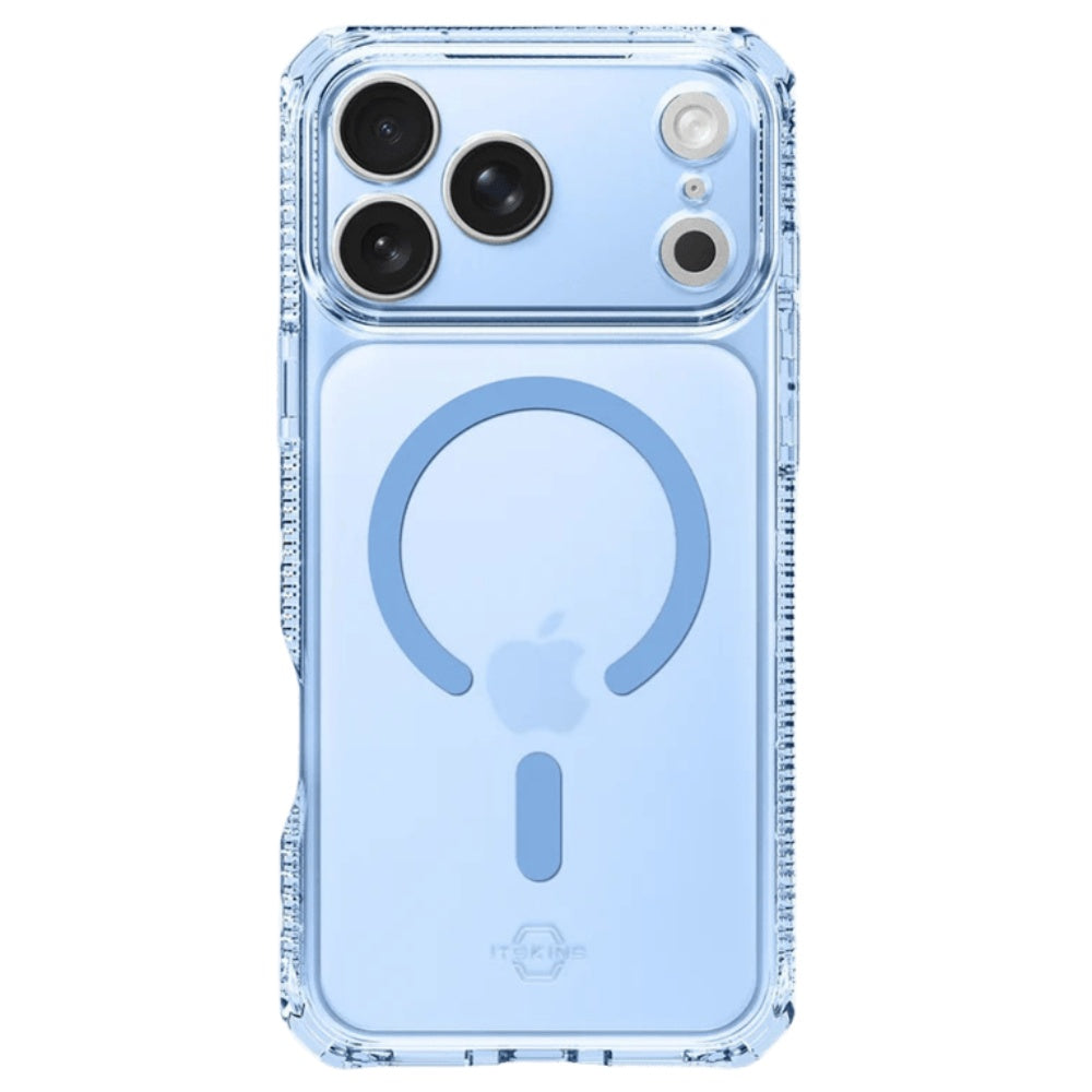 ITSKINS Hybrid Vapor MagSafe Case (Suits iPhone 18 Pro Max/ 17 Pro Max) - Blue