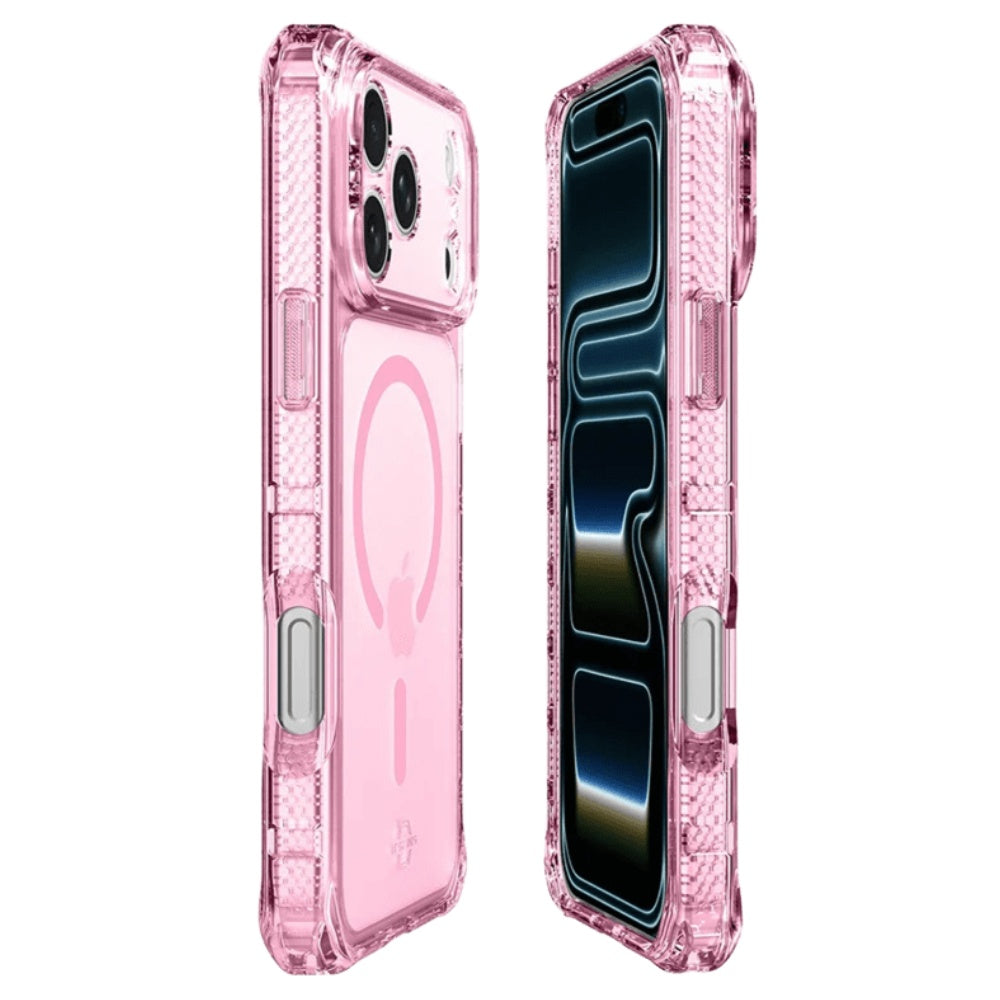 ITSKINS Hybrid Vapor MagSafe Case (Suits iPhone 18 Pro Max/ 17 Pro Max) - Rose