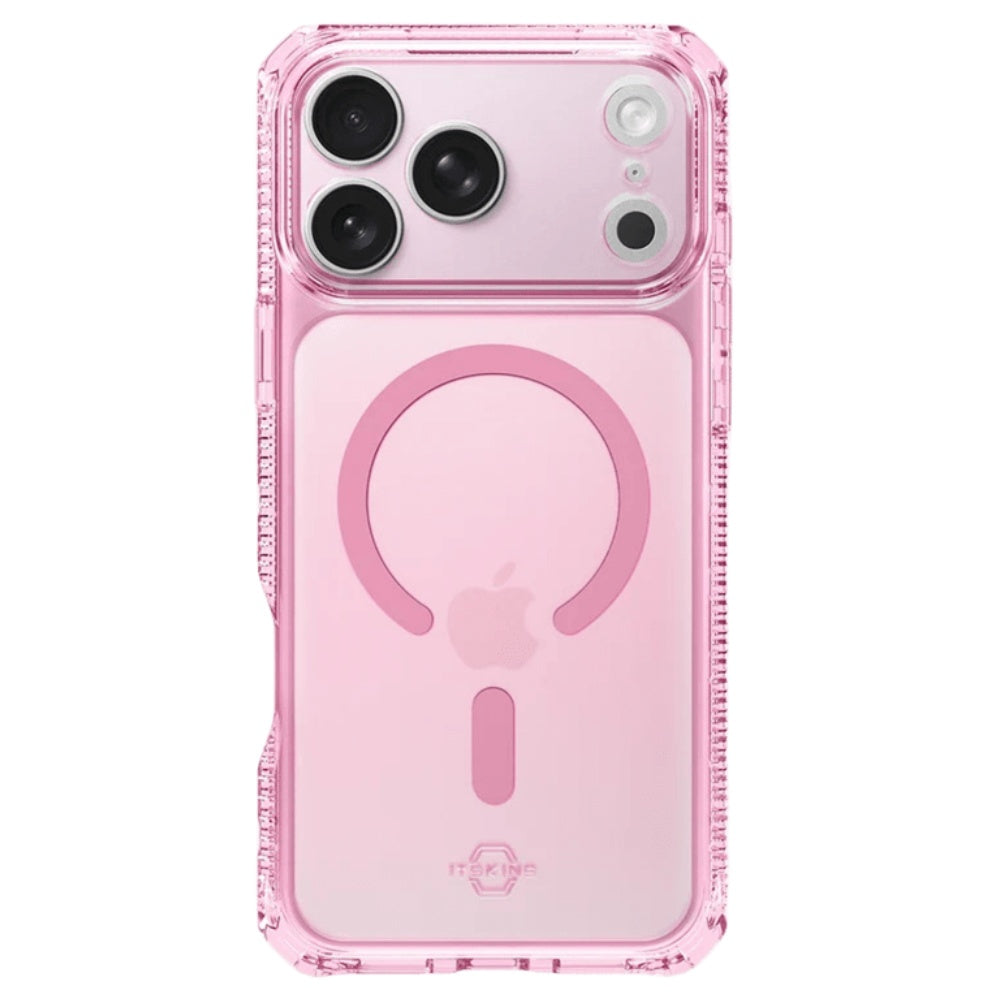 ITSKINS Hybrid Vapor MagSafe Case (Suits iPhone 18 Pro Max/ 17 Pro Max) - Rose