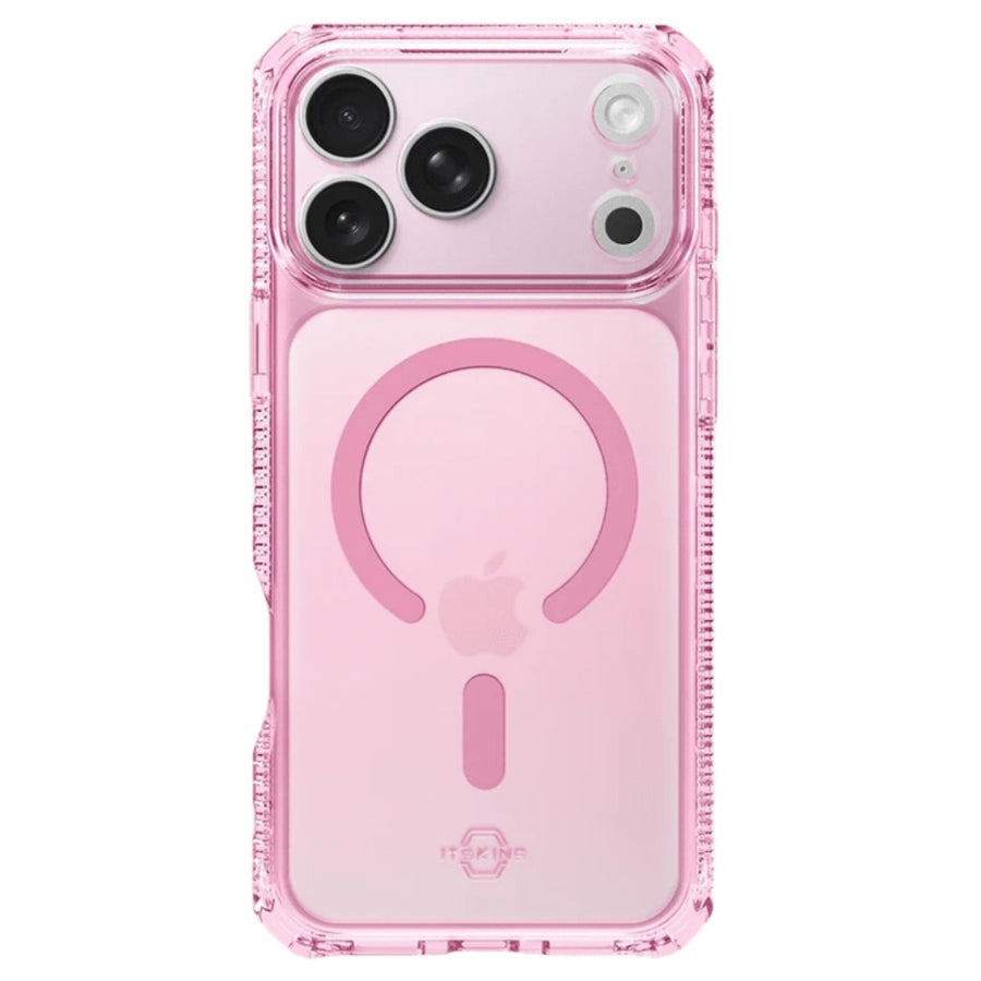 ITSKINS Hybrid Vapor MagSafe Case (Suits iPhone 18 Pro Max/ 17 Pro Max) - Rose