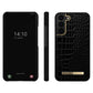 Ideal Of Sweden Atelier Case (Suits Galaxy S22) - Neo Noir Croco