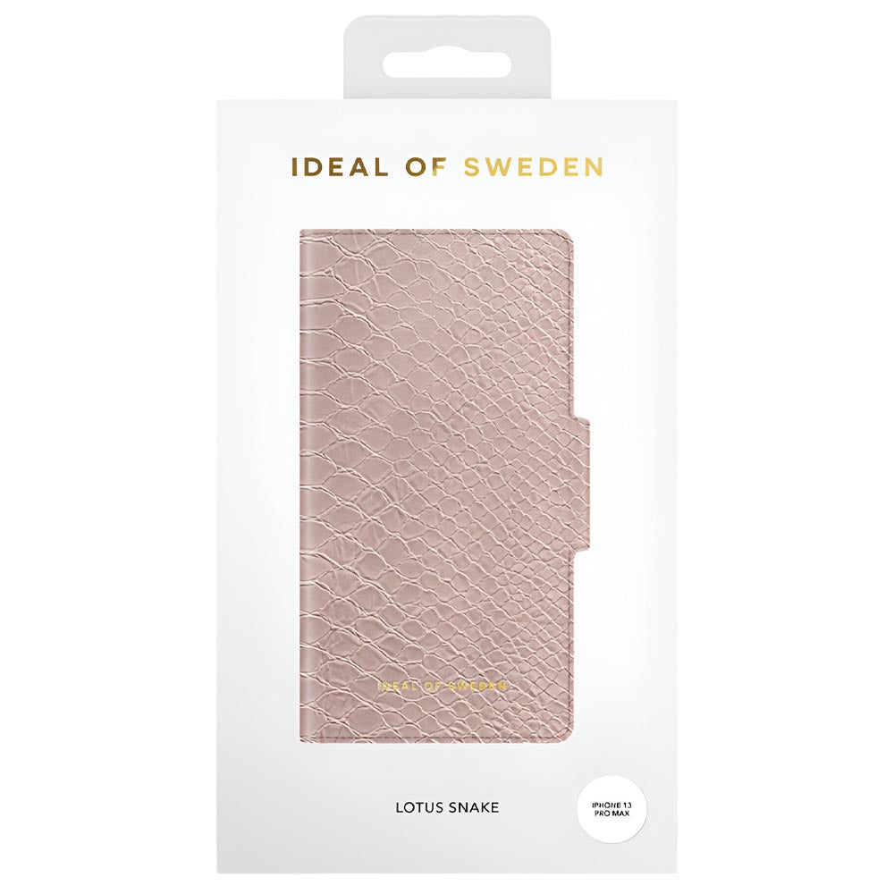 Ideal Of Sweden Atelier Wallet Case (Suits iPhone 13 Pro Max) - Lotus Snake