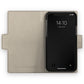 Ideal Of Sweden Atelier Wallet Case (Suits iPhone 13 Pro) - Neo Noir Croco