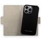 Ideal Of Sweden Atelier Wallet Case (Suits iPhone 13 Pro) - Neo Noir Croco