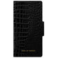 Ideal Of Sweden Atelier Wallet Case (Suits iPhone 13 Pro) - Neo Noir Croco