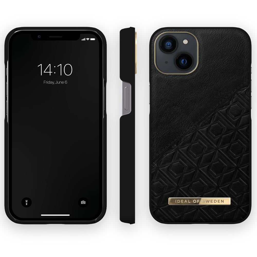 Ideal Of Sweden Atelier Case (Suits iPhone 13) - Embossed Black