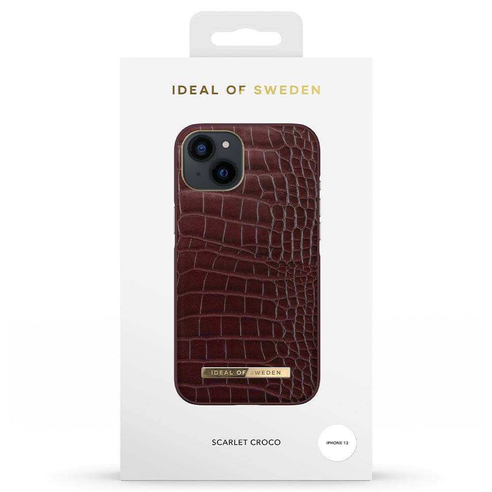 Ideal Of Sweden Atelier Case (Suits iPhone 13) - Scarlet Croco