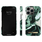 Ideal Of Sweden Fashion Case (Suits iPhone 13 Pro) - Golden Olive Marble