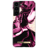 Ideal Of Sweden Fashion Case (Suits Galaxy S22) - Golden Ruby Marble