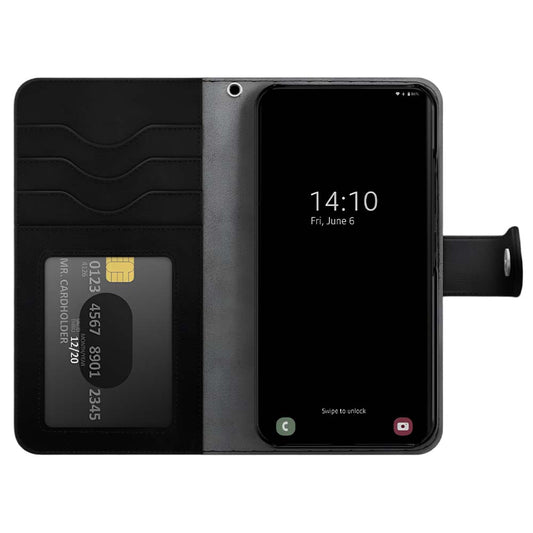 Ideal Of Sweden Magnet Wallet Case (Suits Galaxy S22 Plus) - Black