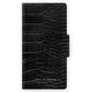 Ideal Of Sweden Atelier Wallet Case (Suits iPhone 13) - Neo Noir Croco