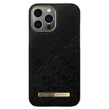 Ideal Of Sweden Atelier Case (Suits iPhone 13 Pro Max) - Embossed Black