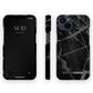 Ideal of Sweden Black Thunder Marble Case (Suits iPhone 14 Plus)