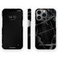Ideal of Sweden Fashion MagSafe Black Thunder Marble Case (Suits iPhone 14 Pro)