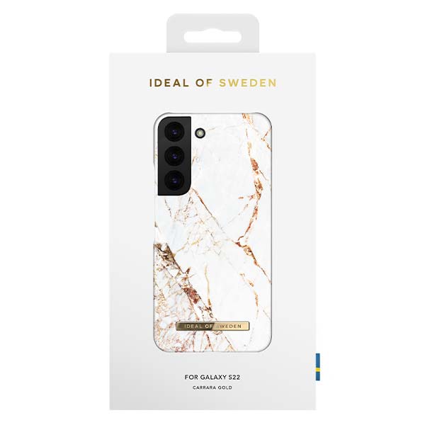 Ideal of Sweden Carrara Gold Case (Suits Samsung Galaxy S22 Plus)