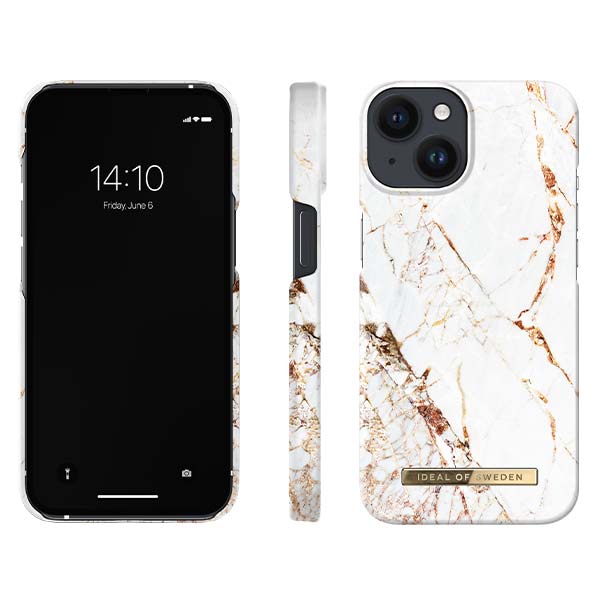 Ideal of Sweden Fashion MagSafe Carrara Gold Case (Suits iPhone 13/14)